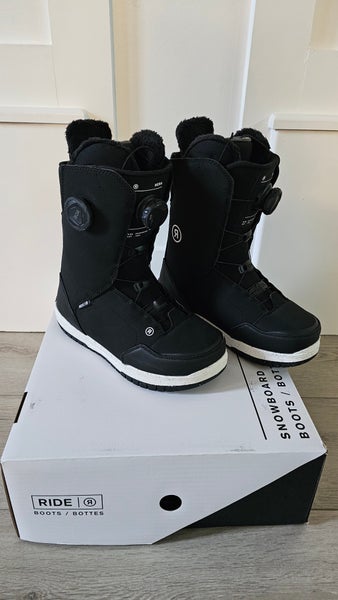 2025 Unisex Size M 6.5 (W 7.5) Ride Hera Snowboard Boots Medium Flex All Mountain (Like New)