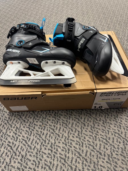 Bauer Konekt HF3 Hockey Goalie Skates Size 1 (New)