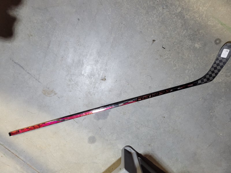 Senior red Bauer Twitch Left Hand Hockey Stick P28 (New)