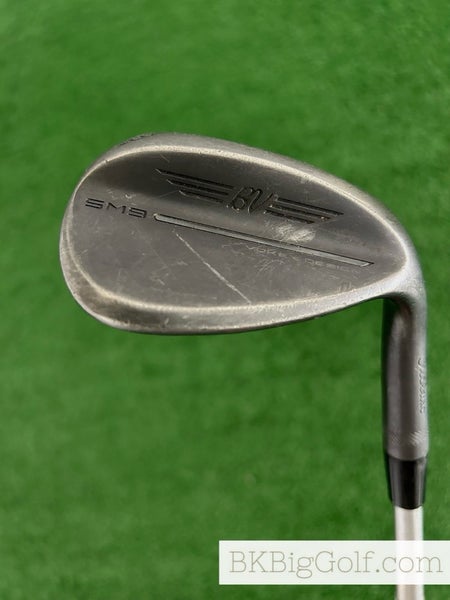 Titleist Vokey SM9 Black 58 Degree Wedge / Stiff