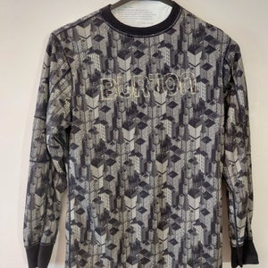 Burton "Cityscape" Technical, Moisture-Wicking Long-Sleeve Base Layer Shirt M