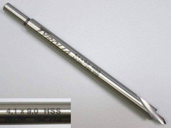 NEW TYROLIA Ski Binding Mounting Drill Bit 4.1mm x 9.mm Drill 4,1 x 9 long - (1 piece)