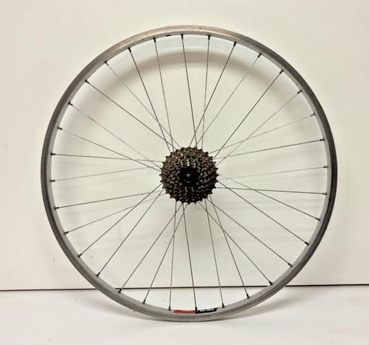 Vintage Araya TM-18 7-Spd 32-Spoke Aluminum 26" Rear Wheel Shimano STX MC30 Hub