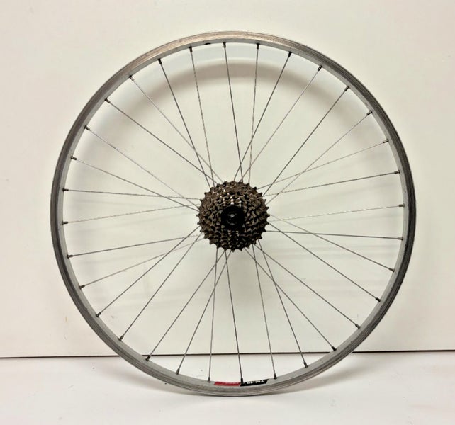 Vintage Araya TM-18 7-Spd 32-Spoke Aluminum 26" Rear Wheel Shimano STX MC30 Hub