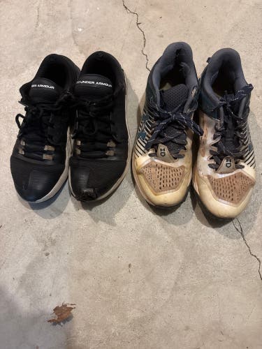 USED Size 10 Mens Under Armour Trainers