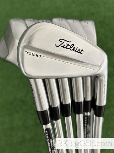 Titleist T250 / T150 / T100 25 Forged Combo Iron Set 5-49 / Project X 6.0 Stiff