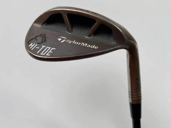 TaylorMade HI-TOE RAW Big Foot Lob Wedge LW 58* 15 Kuro Kage Silver Series RH