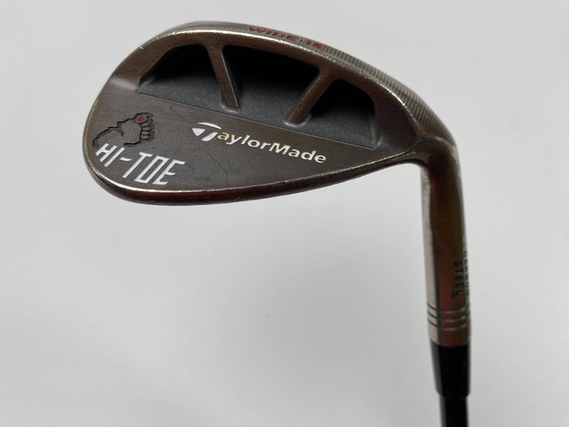TaylorMade HI-TOE RAW Big Foot Lob Wedge LW 58* 15 Kuro Kage Silver Series RH