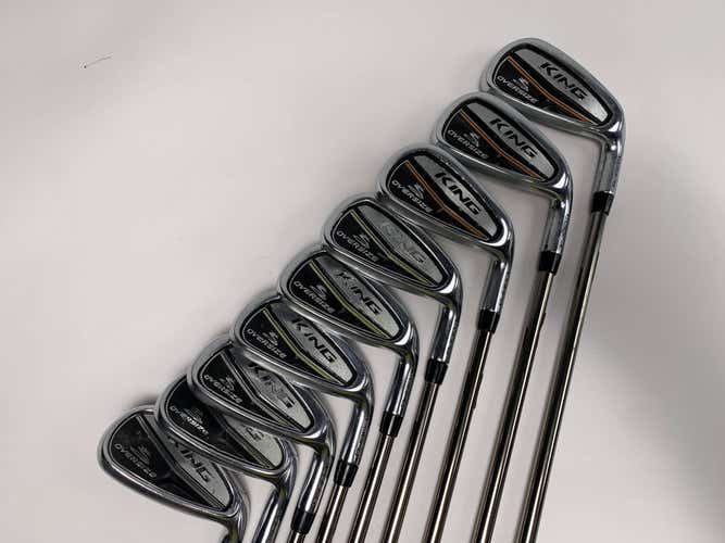 Cobra KING Oversize Iron Set 4-PW+GW+SW Recoil ES 460 F3 Regular Graphite RH