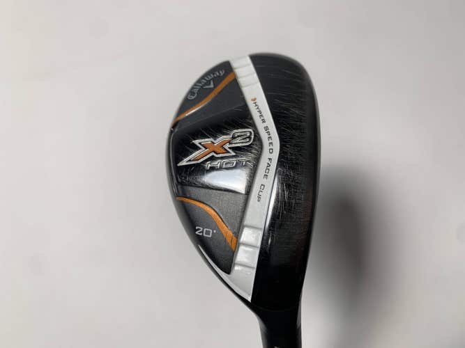 Callaway X2 Hot Pro 3 Hybrid 20* Aldila Tour ATX 3.3 75g Stiff Graphite Mens RH
