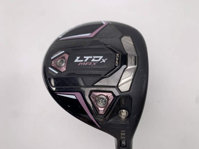 Cobra LTDx Max Womens 5 Fairway Wood 18.5* Helium 4F1 Ladies RH Undersize Grip