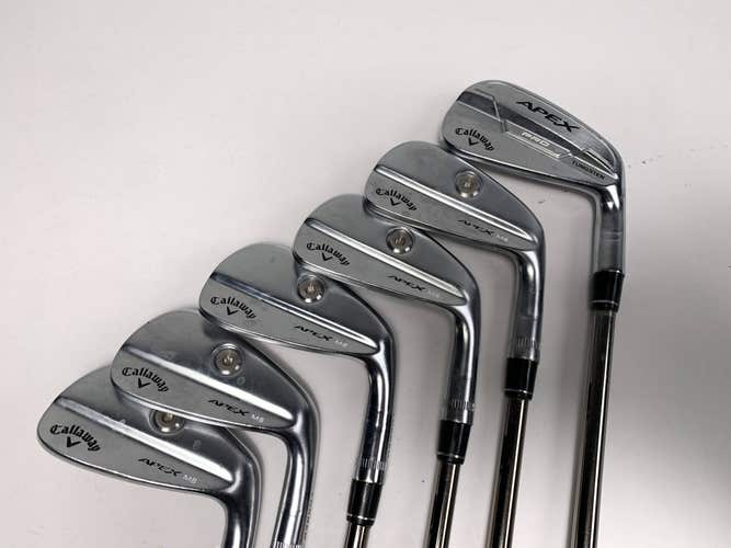 Callaway Apex MB 21 Iron Set 5-PW UST Mamiya Recoil ESX 460 F3 Regular RH