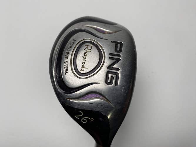 Ping Rhapsody 5 Hybrid 26* ULT 129 Ultra Light Ladies Graphite Womens RH