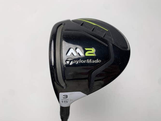 TaylorMade M2 2019 3 Fairway Wood 15* REAX 55g Regular Graphite Mens LH