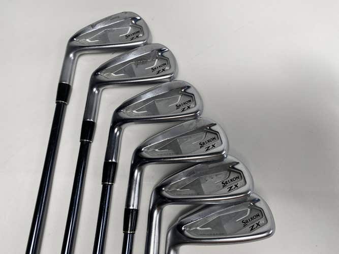 Srixon ZX4 MKII Iron Set 5-PW UST Mamiya Recoil Dart F4 Stiff Graphite Mens LH