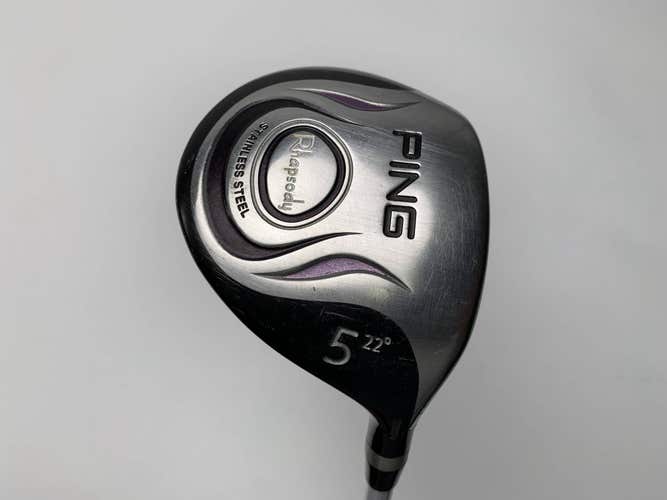Ping Rhapsody 5 Fairway Wood 22* ULT 129 Ultra Light Ladies Graphite Womens RH