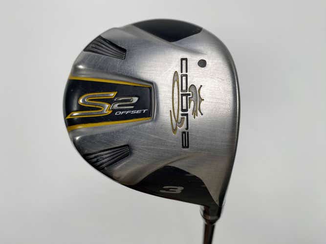 Cobra S2 OS 3 Fairway Wood 15* Fujikura Fit On Max 65g Stiff Graphite Mens RH