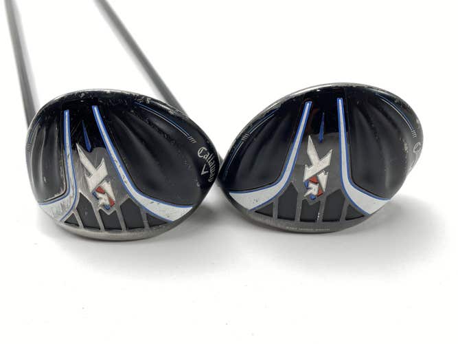 Callaway XR 16 4 & 7 Fairway Wood Set 17* 21* Bassara e52x5ct 52g Ladies RH