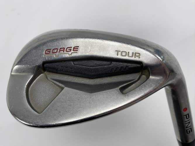 Ping Tour Gorge Wedge 58* Red Dot Dynamic Gold X100 Extra Stiff Steel Mens RH