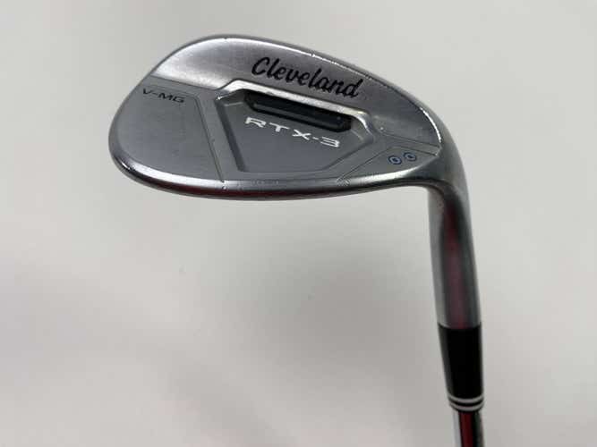 Cleveland RTX 3 Cavity Back Tour Satin Lob Wedge LW 60* 9 Dynamic Gold Wedge RH