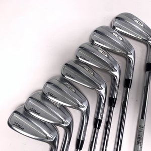 Titleist T100 2021 Iron Set 4-PW TT AMT Tour White S300 Regular Steel RH