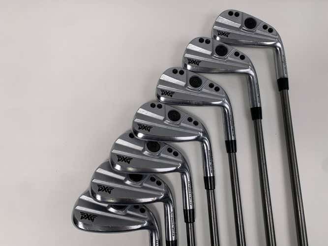 PXG 0311 P GEN4 Iron Set 4-PW+GW SteelFiber i110 CW Regular RH No 7 iron