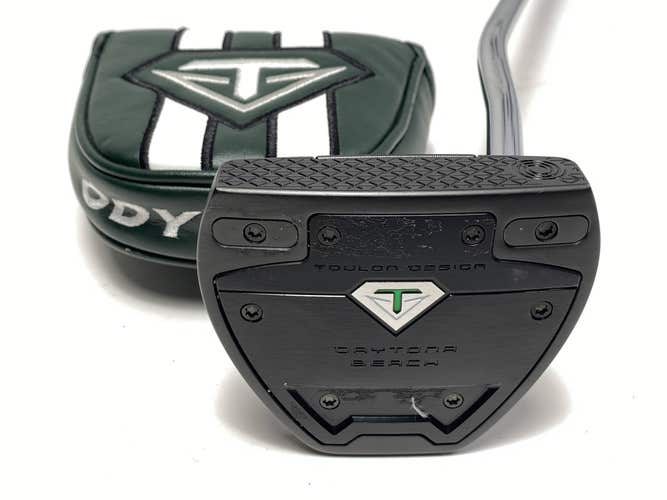 Odyssey Toulon 22 Daytona Putter 35" SuperStroke Pistol GT Tour Mens RH W/HC