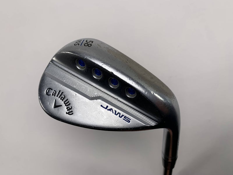 Callaway Jaws MD5 Raw Lob Wedge LW 58* 10 S-Grind Recoil ESX 460 F3 Mens RH