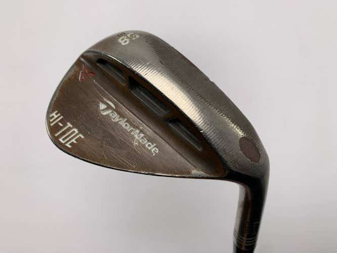 TaylorMade HI-TOE RAW Lob Wedge LW 58* 10 KBS Hi-Rev 2.0 115g Wedge Mens RH