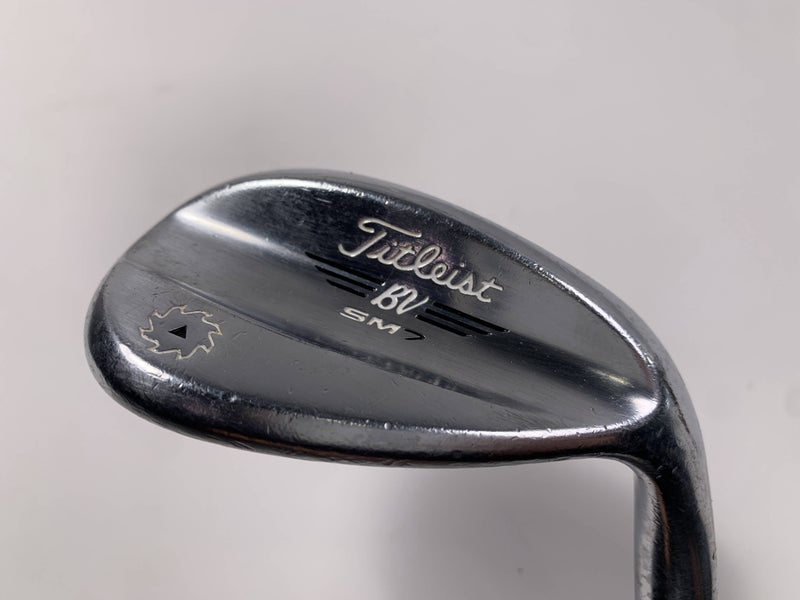Titleist Vokey SM7 Tour Chrome Lob Wedge LW 58* 12 Bounce D-Grind Wedge Mens RH