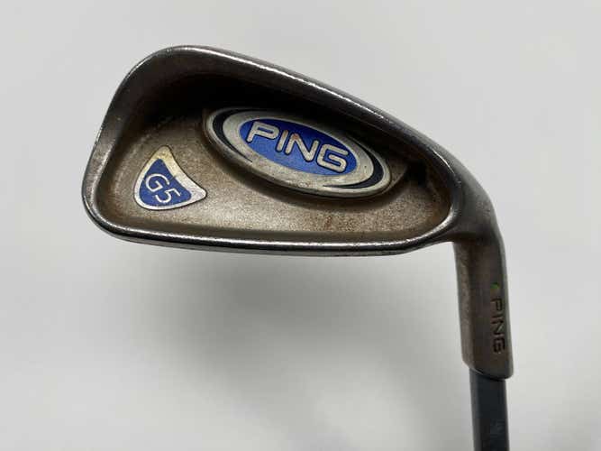 Ping G5 Single 6 Iron Green Dot 2* Up TFC 100 I Regular Graphite Mens RH