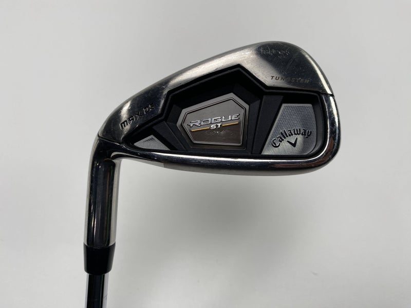Callaway Rogue ST Max OS Single 7 Iron Elevate MPH 85g Regular Steel Mens LH