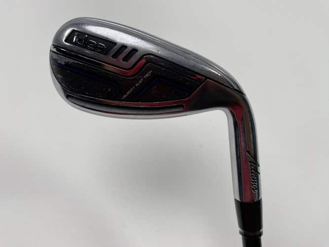 Adams Idea 2014 Single 7 Iron Grafalloy Adams Idea 55g Senior Graphite Mens RH