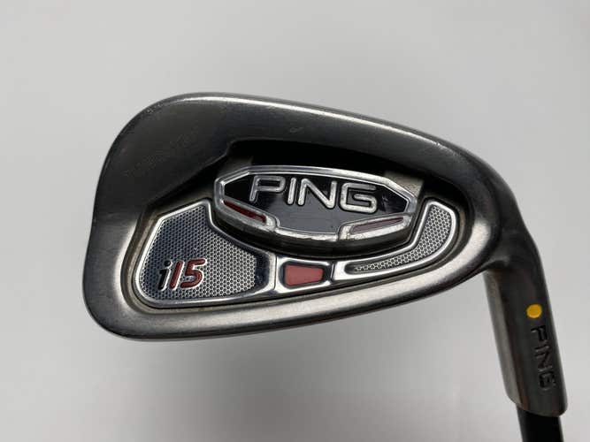 Ping i15 Single 9 Iron Yellow Dot 1.5* Up TFC 939 I 79g Stiff Graphite Mens RH