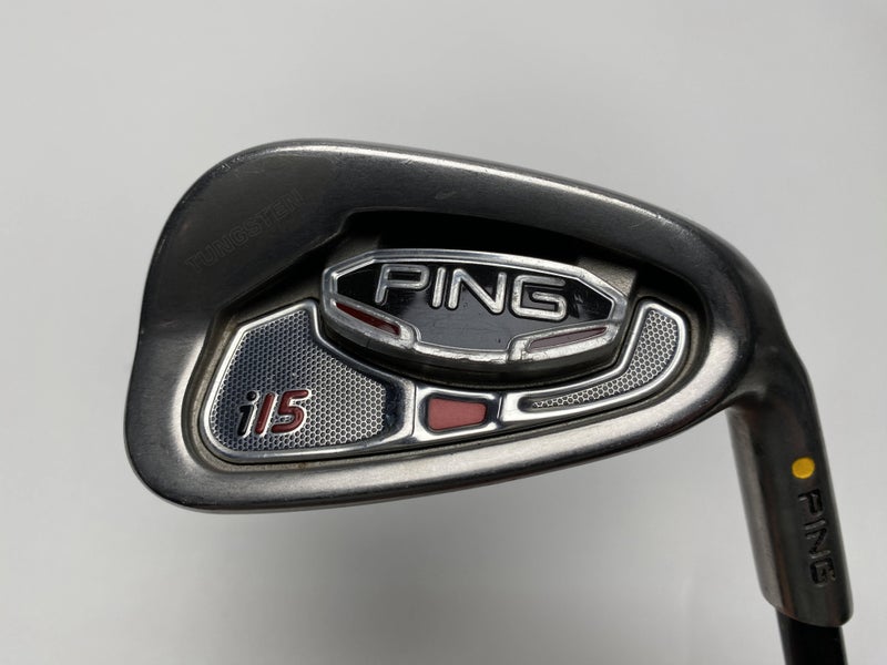 Ping i15 Single 9 Iron Yellow Dot 1.5* Up TFC 939 I 79g Stiff Graphite Mens RH