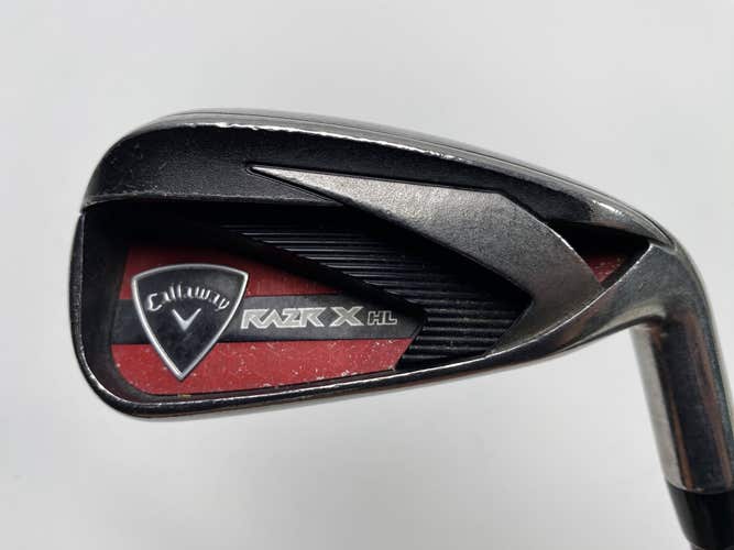Callaway Razr X HL Single 6 Iron 65g Senior Graphite Mens RH