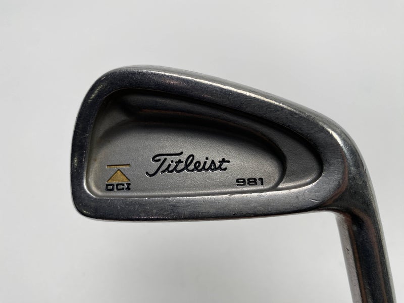 Titleist DCI 981 Single 4 Iron Tri-Spec Regular Steel Mens RH