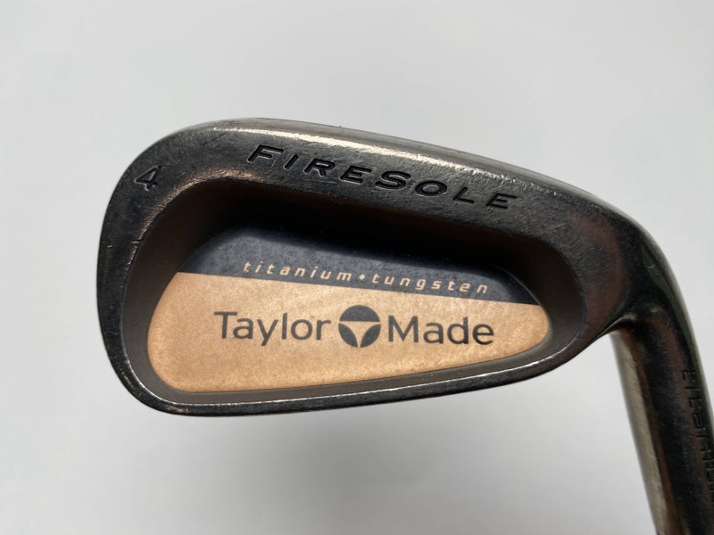 TaylorMade Firesole Single 4 Iron Bubble R-80 Regular Graphite Mens RH