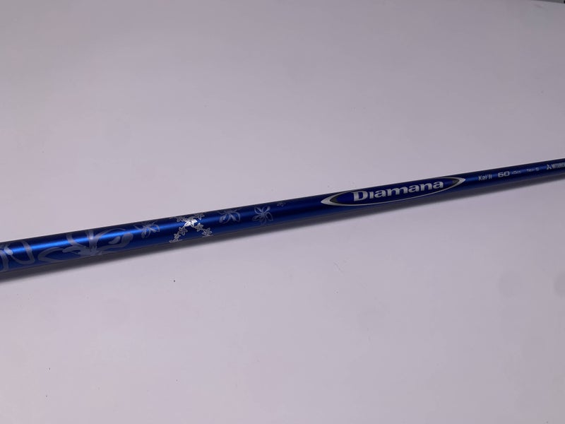 Mitsubishi Rayon Diamana Kai'li 60x5ct 60g Stiff Graphite Driver Shaft 44"-Ping