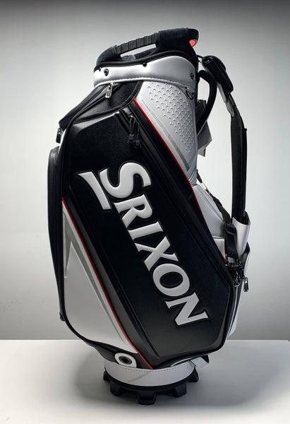Srixon 2025 Tour Staff Bag Black 5-Way Divide Single Strap Golf Bag NEW