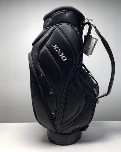 XXIO Lightweight Cart Bag Black 4-Way Divide Single Strap Golf Bag NEW