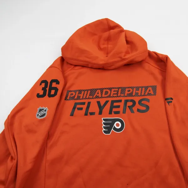 Owen Tippett 74 Philadelphia Flyers Fanatics Authentic Pro Hoodie Player Issue L