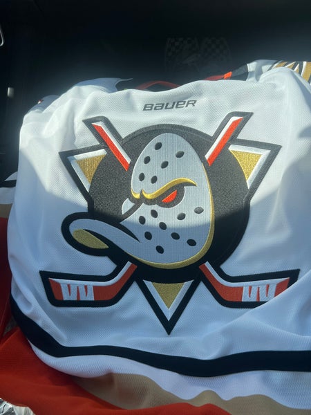 White Size 46 Adult Unisex Bauer Jersey (New)