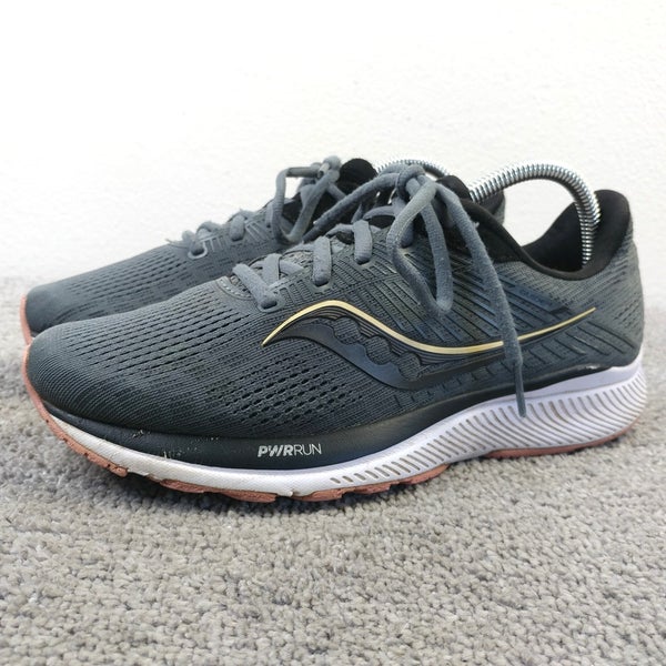 Saucony Guide 14 Womens Size 9 Running Shoes Gray Athletic Sneakers Low Top