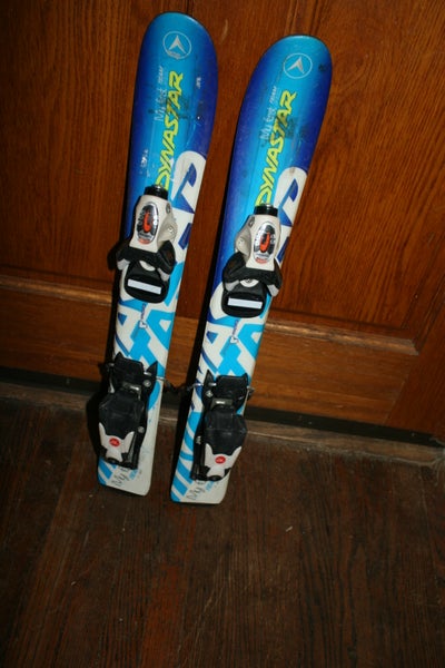 Kid's All Mountain Dynastar Skis 67 cm with Rossignol Adjustable Bindings