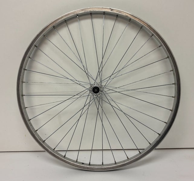 Vintage Araya VP-20 36-Spoke Silver Aluminum 26" QR Front Wheel Suntour Hub