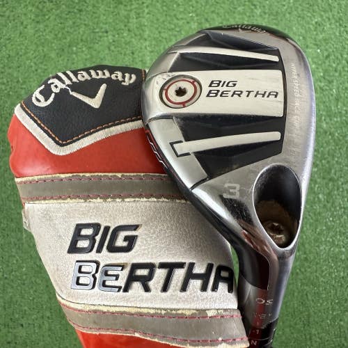 Callaway Big Bertha OS 19 3 Hybrid 3H Senior Flex UST Mamiya Recoil ES 460 F2