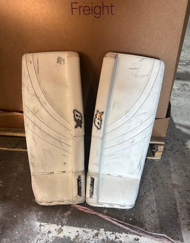 Used Junior Brian's GNETiK Pure Goalie Leg Pads 27" +1