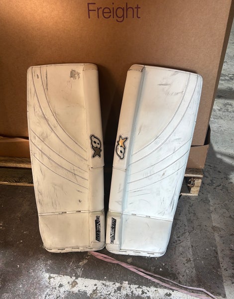 Used Junior Brian's GNETiK Pure Goalie Leg Pads 27" +1