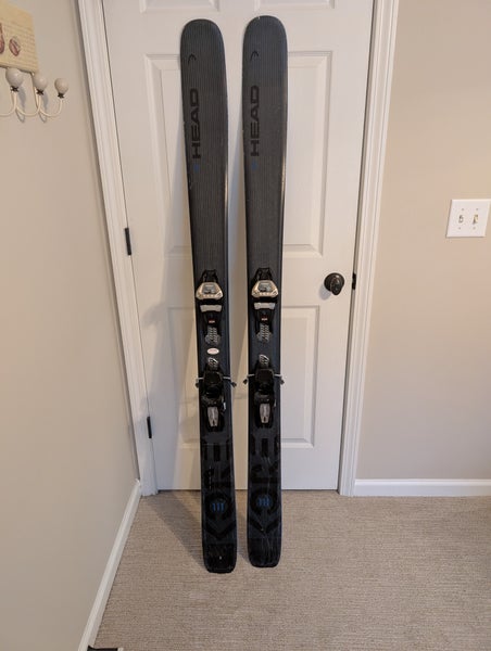 Men's 2022 Powder 177 cm HEAD Kore 111 Skis With Bindings Max Din 13 (Used)